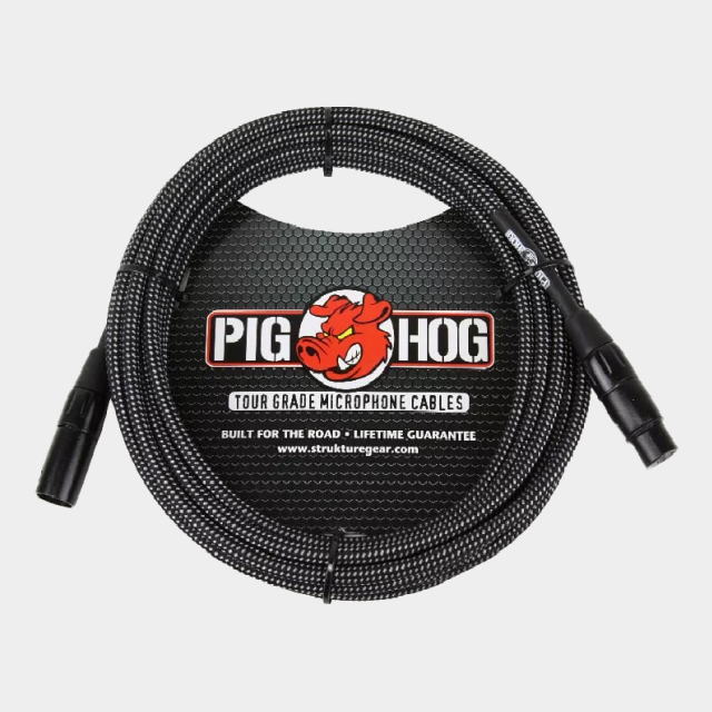 PIGHOG XLR CABLE 格柵色 麥克風編織導線