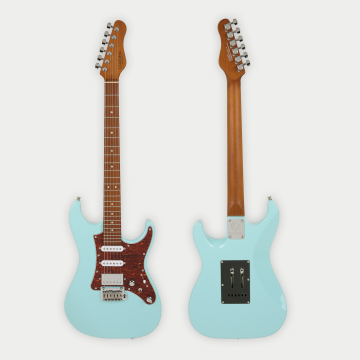 Corona Modern Plus SE24 電吉他 海豚藍