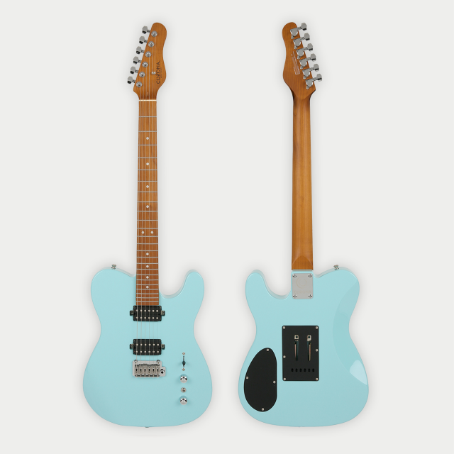 Corona Modern Plus Tele T24 電吉他 海豚藍