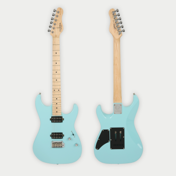 Corona Modern Standard ST M22F/L 電吉他 海豚藍