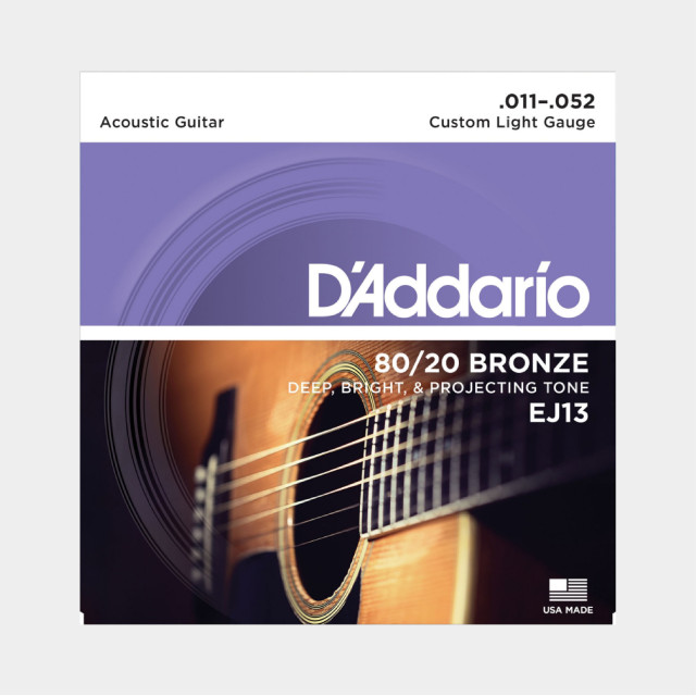 D'Addario 80/20  BRONZE EJ13 (11-52)