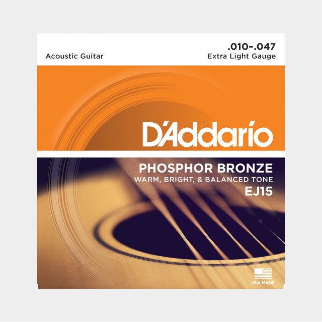 D'Addario PHOSPHOR BRONZE EJ15（10-47）